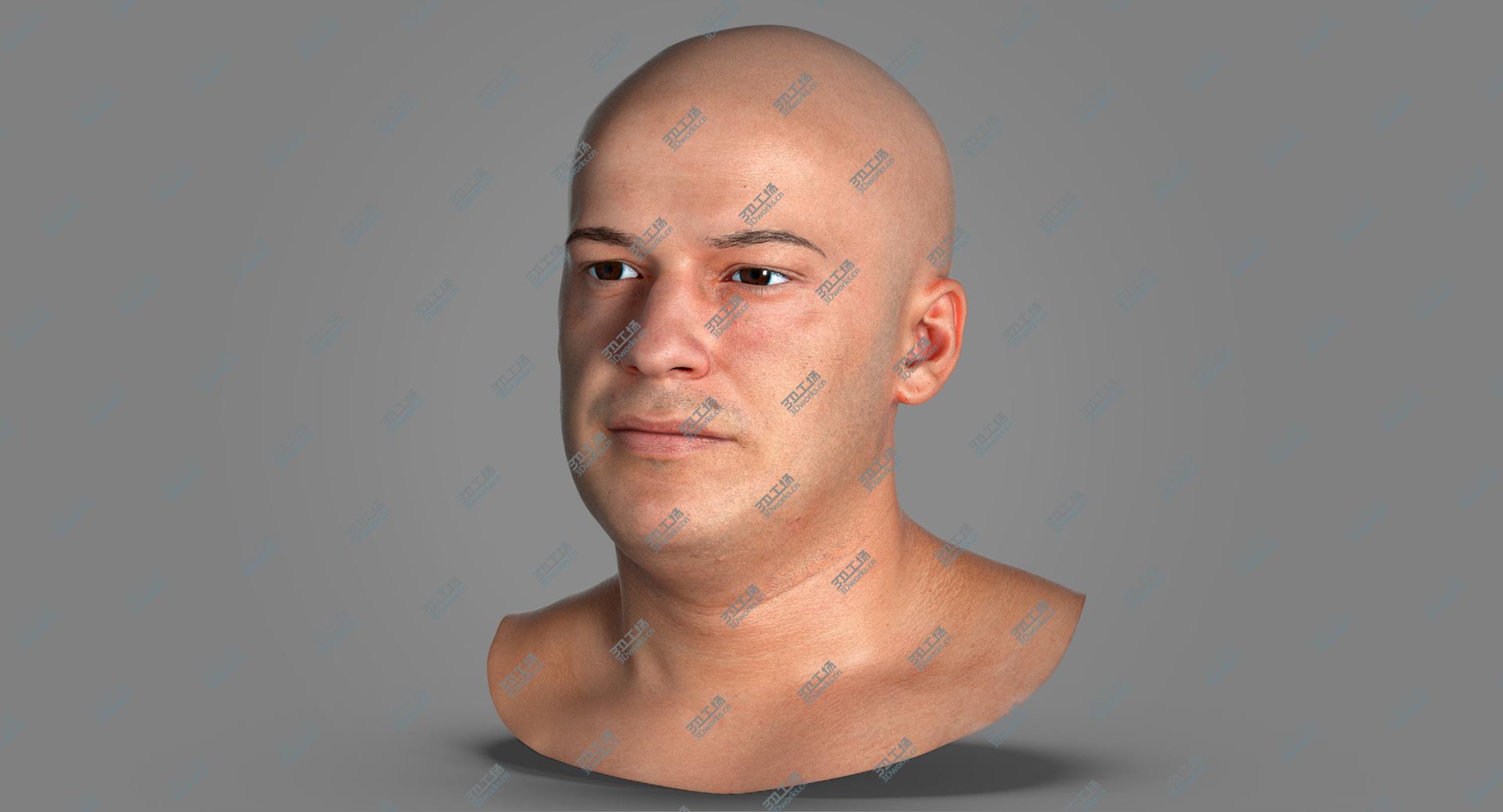 images/goods_img/202105073/Real PBR Marcus Human Head Sharp Lip Puller AU13 3D model/4.jpg